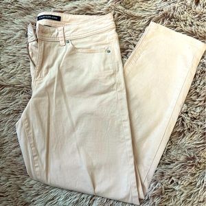 Light Pink Calvin Klein Jeans Ankle Cropped Pants